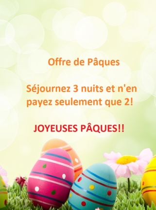 Offre spéciale Pâques Offre spéciale Pâques